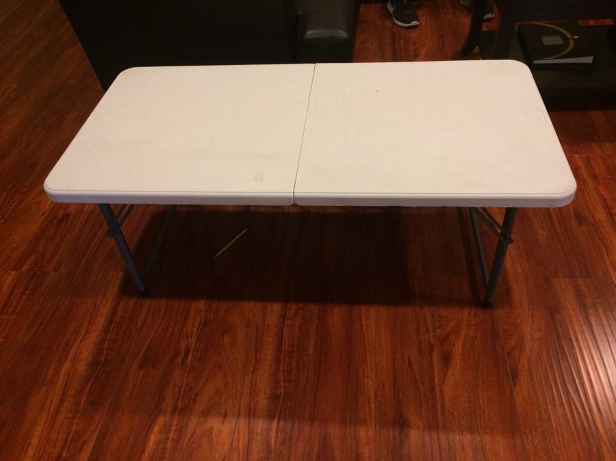 Small folding table