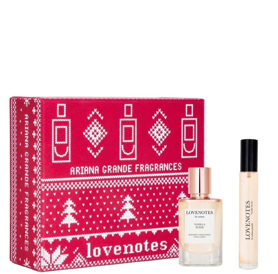 Ariana Grande LOVENOTES Vanilla Suede Gift Set