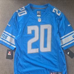 Nike NFL Detroit Lions #20 Jersey Size Medium