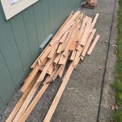 used wooden trims and baseboards