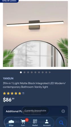 Vanity led light
