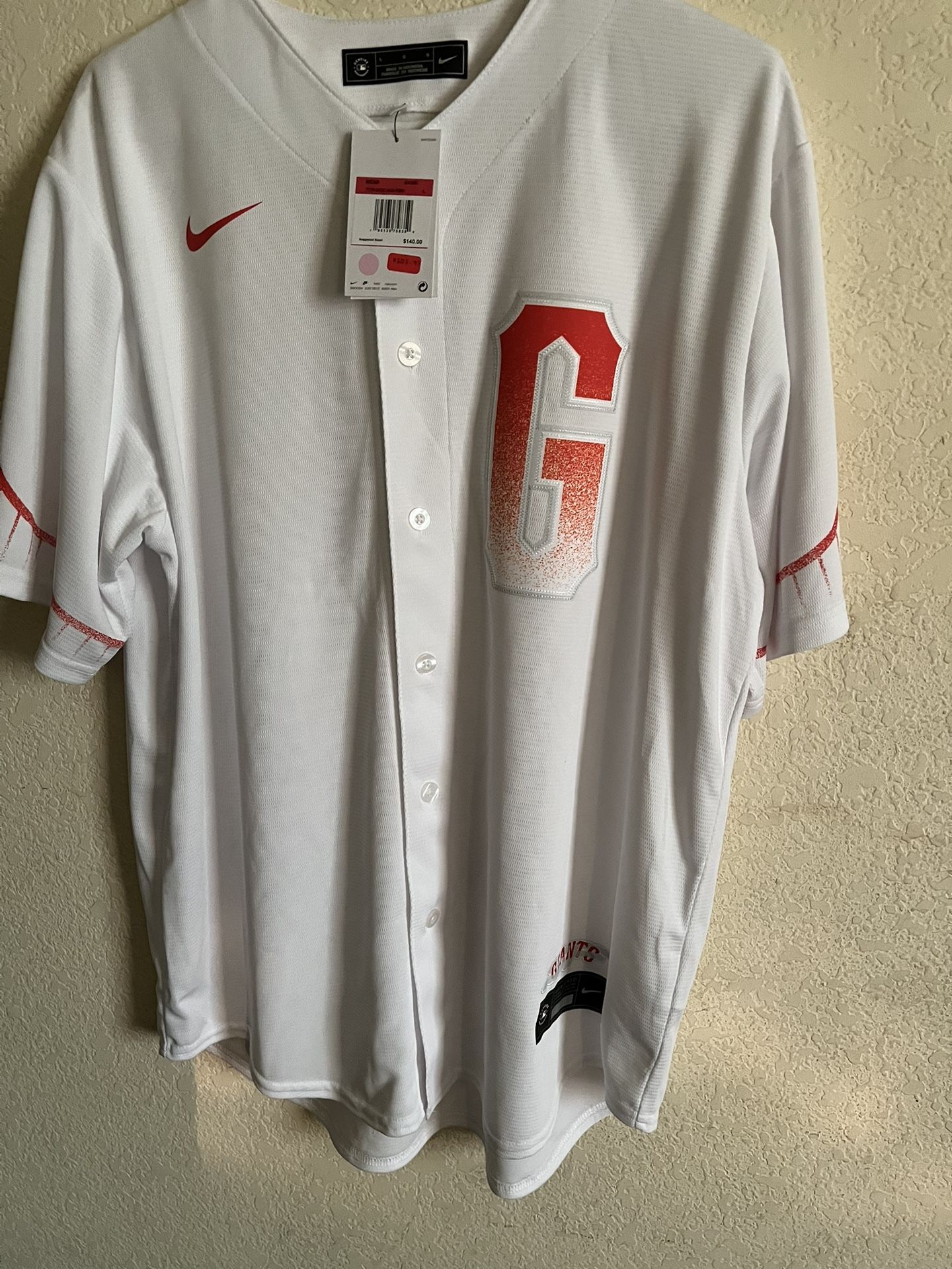 San Francisco Giants Jersey Mens L