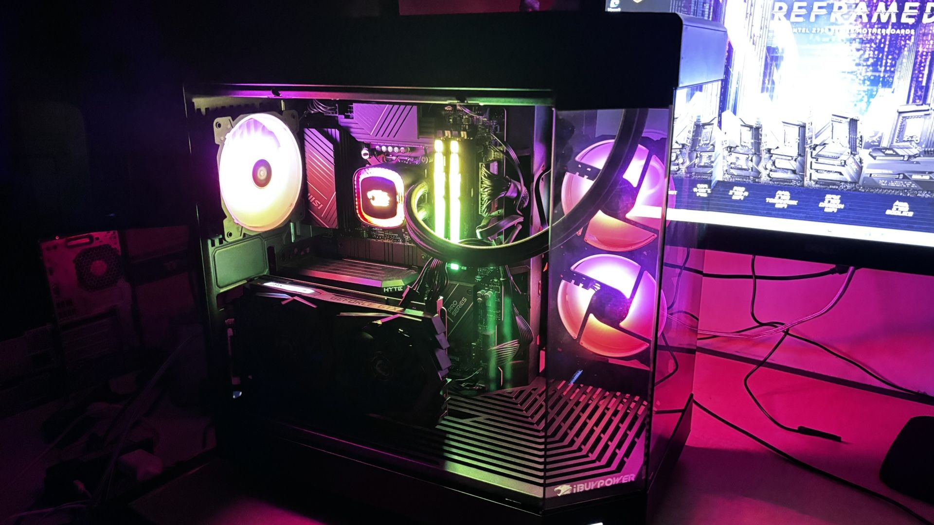 Gaming computer tower PC