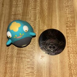Pokemon Figure And Coin 