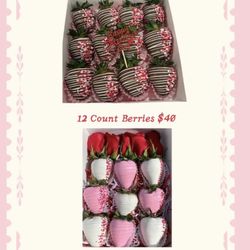 Valentines Day Chocolate Covered Strawberries 