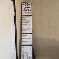 Deluxe Patio Panel Pet Door (small Dog ) 