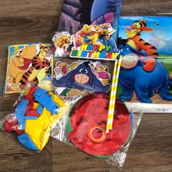 Winnie The Pooh Birthday Set