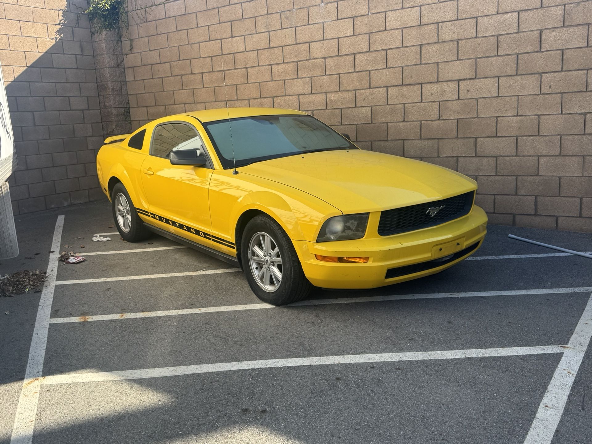 2005 Mustang 6 Cylinder just Put New Radiator And Water Pump