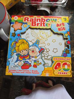Rainbow Brite Art Kits