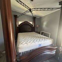 Antique Wood Bed