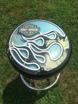 Harley Davidson bar or work bench stool