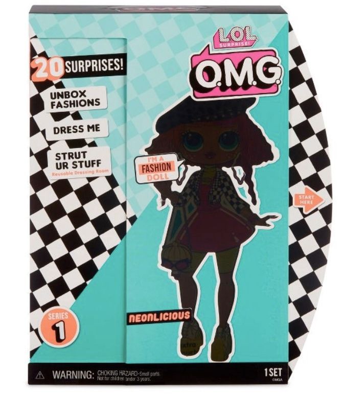 L.o.l surprise o.m.g neonlicious doll new