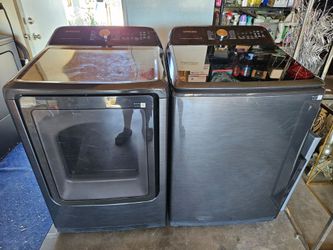 Samsung washer and gas dryer