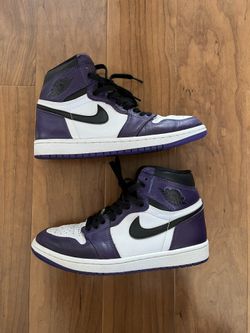 Jordan 1 Court Purple 2.0 Men’s Size 7 