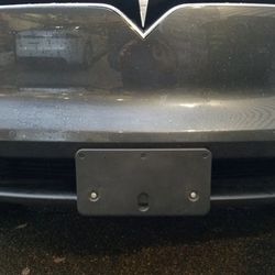 No Hole Tesla Front License Plate Holder Kit