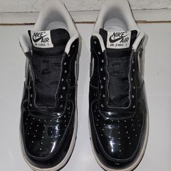 
315122-018 Men's 11 NOS Rare Nike Air Force 1 NBA All Star Game 2011 Black Shoes Men's Size 11.5