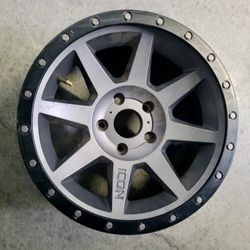 ICON 17” Wheel With Bolt Pattern For Jeep JL/JT