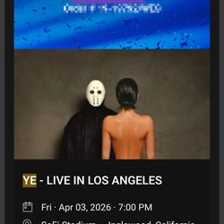 Kanye West - Friday April 3rd