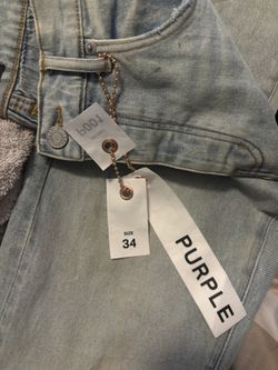 Men's PURPLE jeans