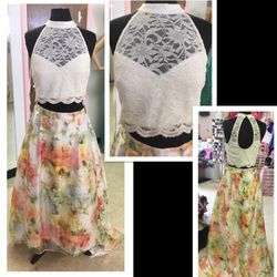 Size 15 Two Piece Formal Dress $151