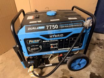 Generator Dual Fuel 7750 Hybrid