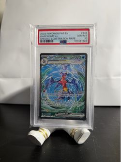 PSA 10 Garchomp ex Pokemon • Paradox Rift Special Illustration Rare • 245/182