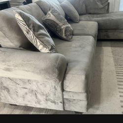 Beautiful Sharpei Dove Sectional 