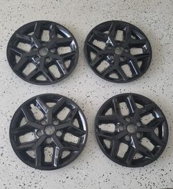 2020 2021 2022 Kia Soul Black Wheel Caps