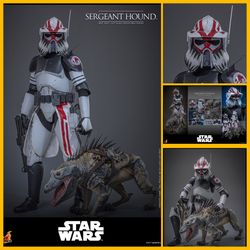 1/6 Hot Toys TMS167 Star Wars: The Clone Wars Sergeant Hound