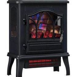 Brand New Infrared Electric Classic Flame Fireplace Heater $375 