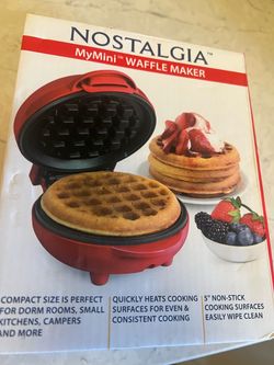 Mini Waffle Maker NEW