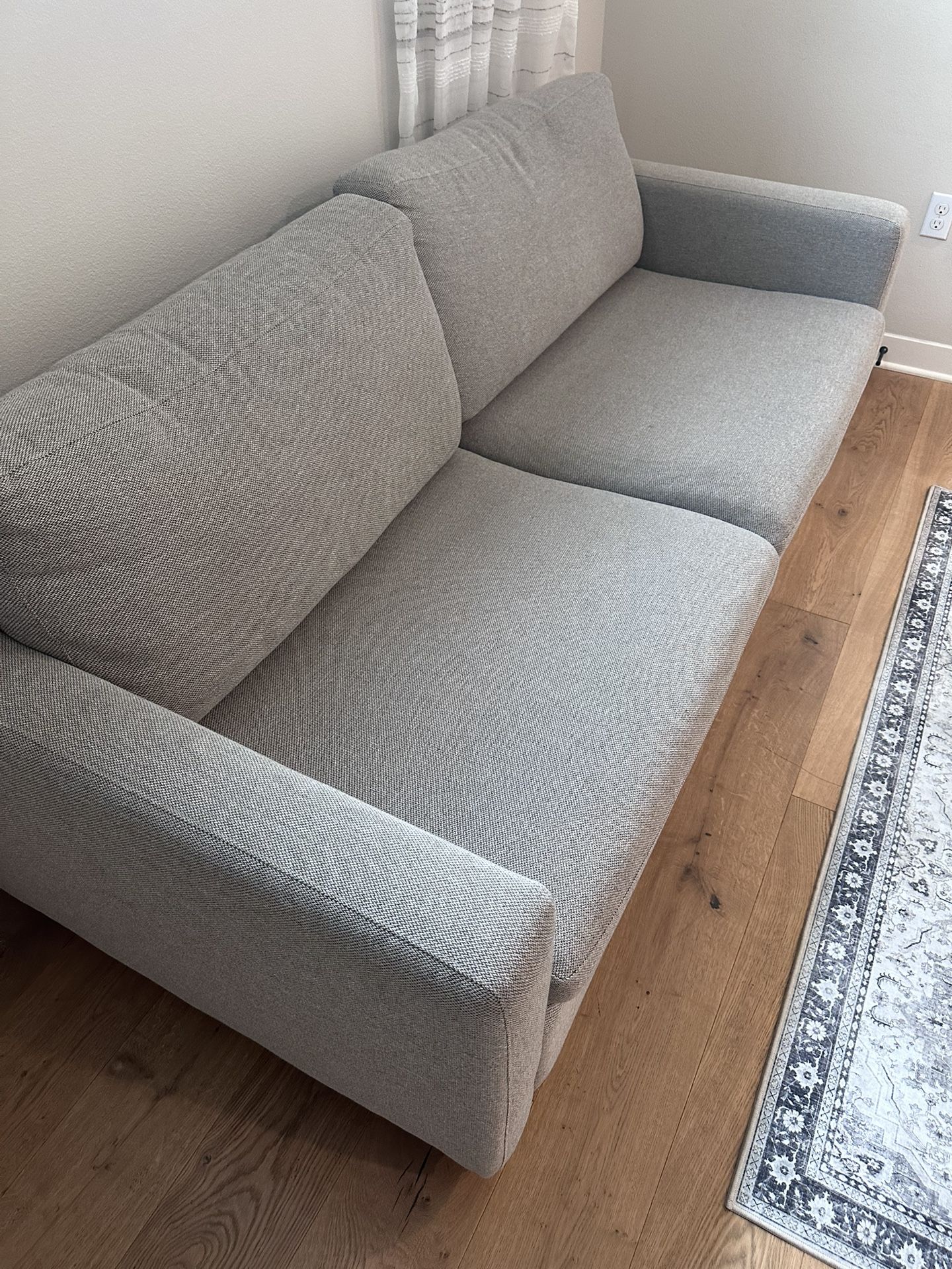 Grey sofa - mint condition