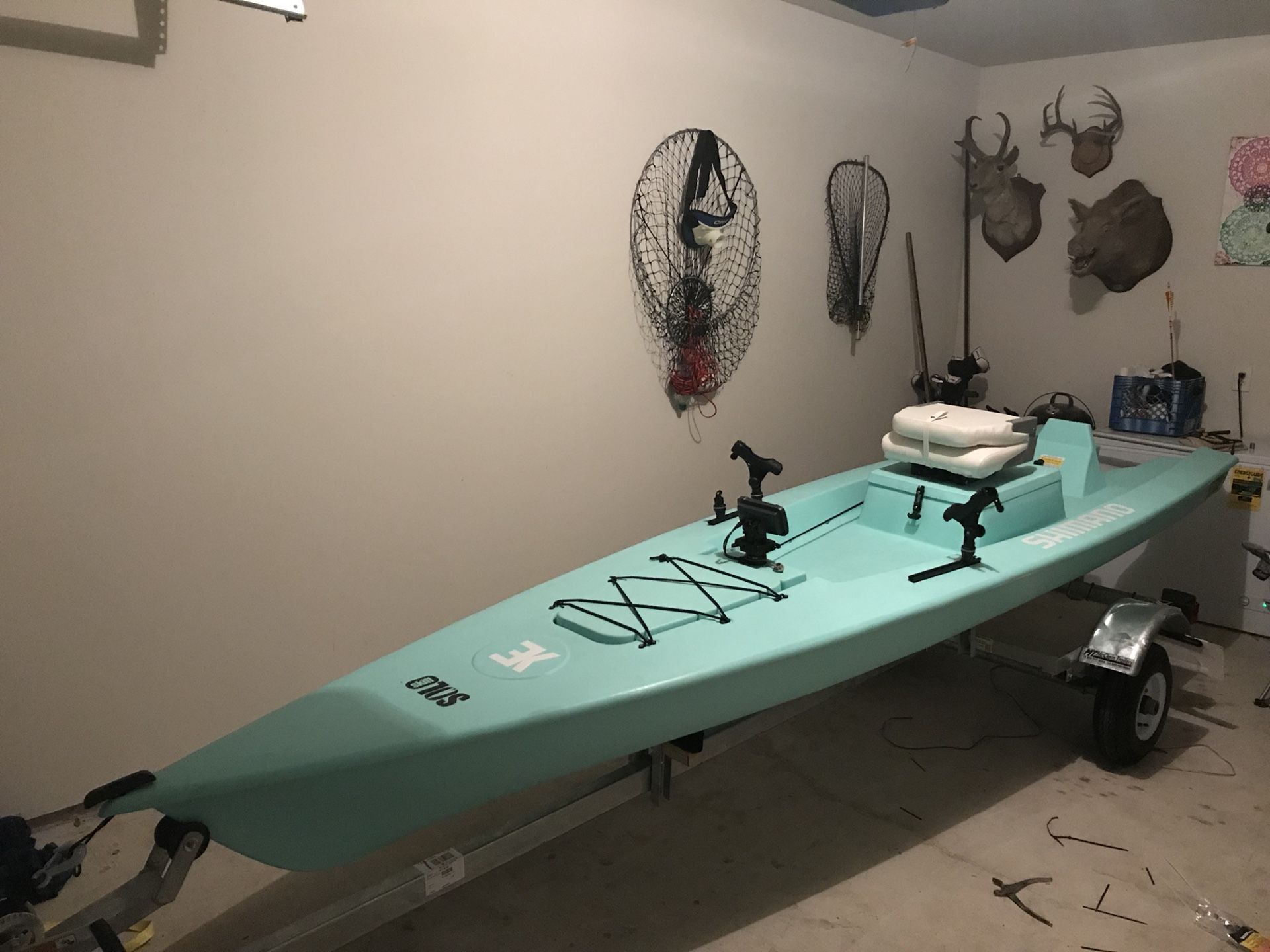 2018 Solo skiff with Trailer