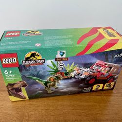 LEGO Jurassic Park Dilophosaurus Ambush Jeep  (76958)