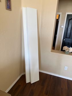 IKEA Lack white floating shelves