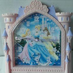 Princess wall clock