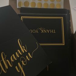 NIB Thank You Notes & Envelopes 