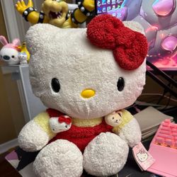 Hello Kitty vintage 2001 plushie