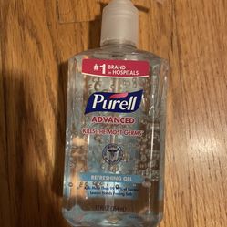 PURELL 3659-12 Advanced Instant Hand Sanitizer, 12-Oz. Pump Bottle 