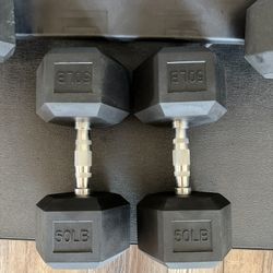 50 Lb Dumbbell Pair