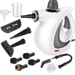 Handheld Pressurized Steam Cleaner with 12 pcs Accessories