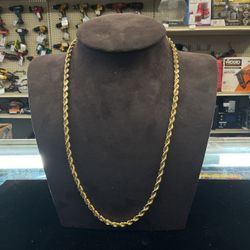 14KT Solid Rope Chain 39701-1