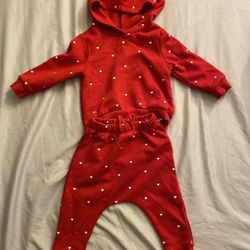 2 Piece Hooded Sweatsuit