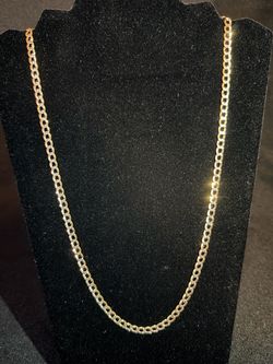 gold necklace