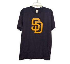 San Diego SD Navy T Shirts New Large,XL And 2Xl 
