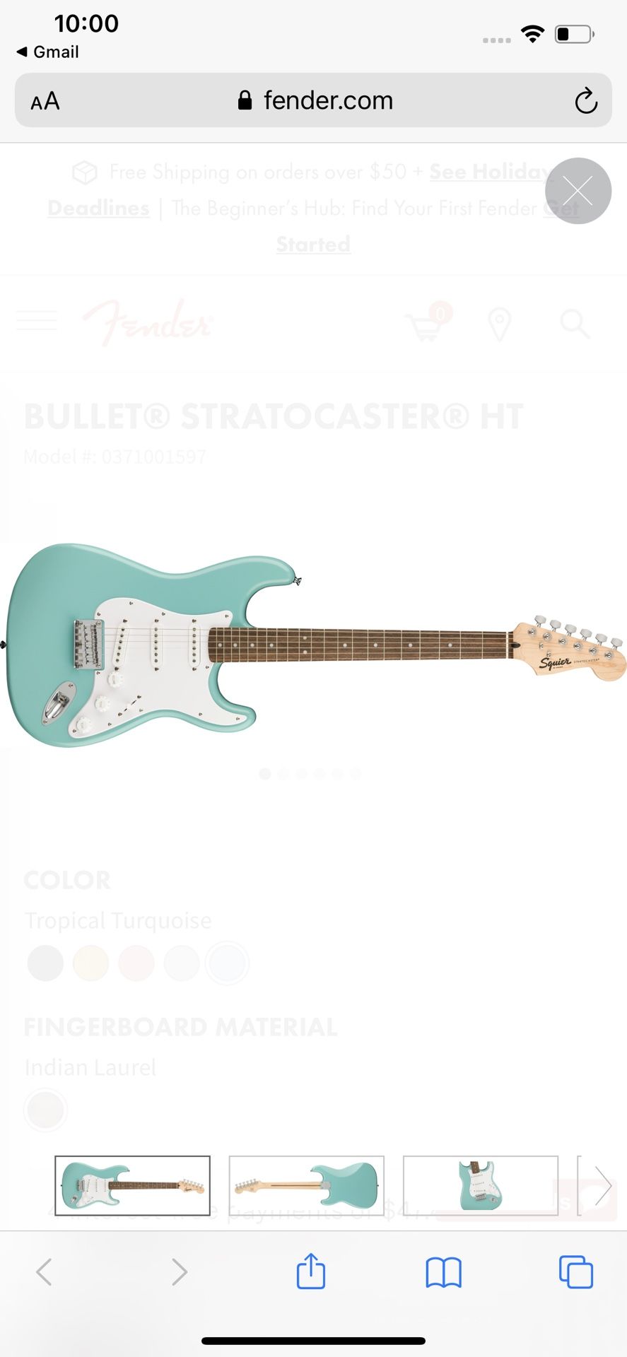 Squier Stratocaster - Brand New