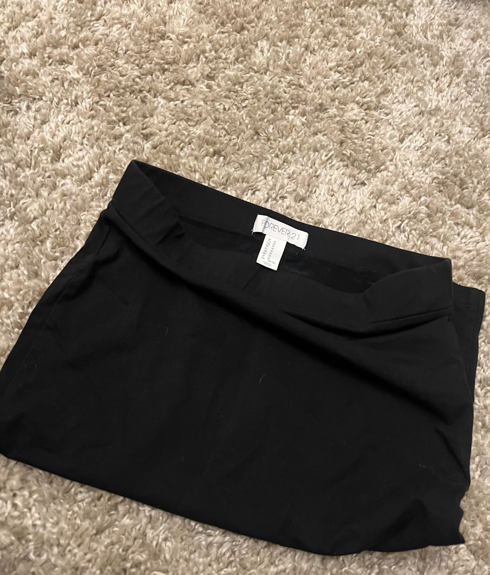 Forever 21 Long Black Skirt 