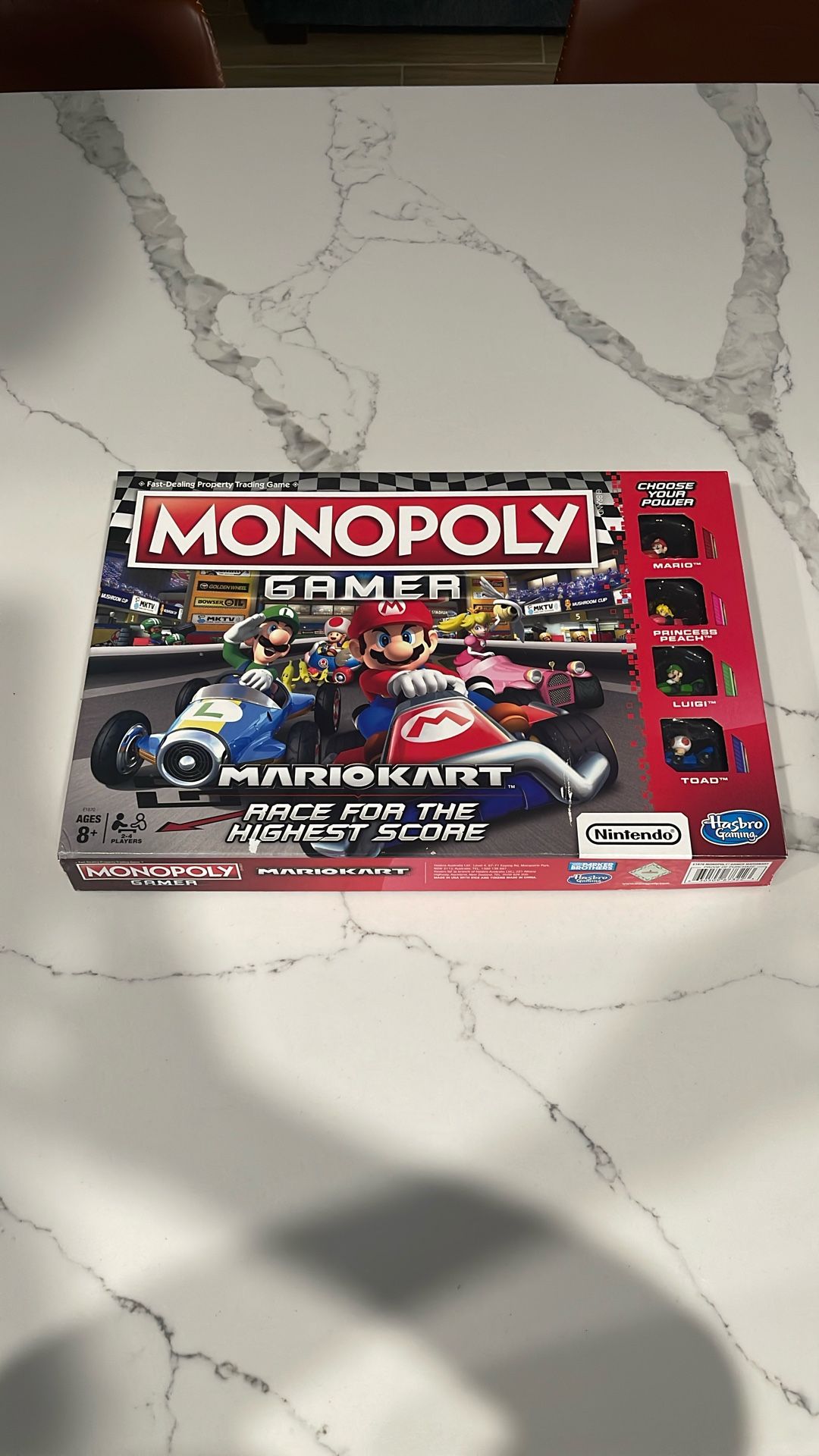 Monopoly Gamer Mario Kart (Board Game)