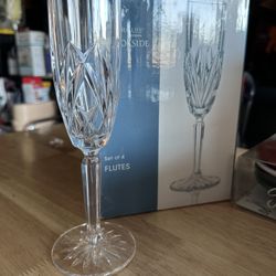 Waterford (Marquis) Champagne Flutes-Set Of 4
