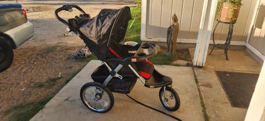 Baby Trend Jogger Stroller Black and Red